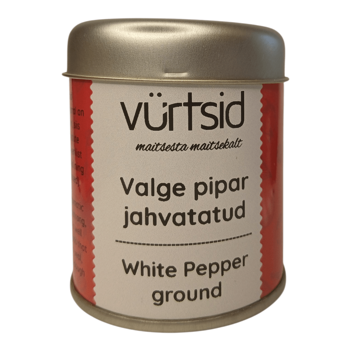 Valge pipar jahvatatud Valge pipar jahvatatud 50g - Image 1