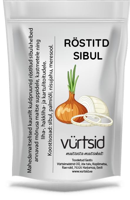 Röstitud sibul Röstitud sibul 195g - Pilt 1
