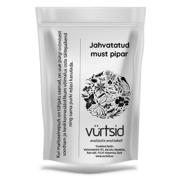 Jahvatatud must pipar Jahvatatud must pipar 50g - Image 1
